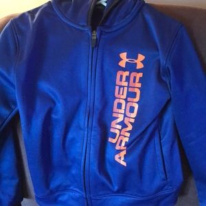 Under armor warm up suit
